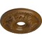 Ekena Millwork Granada Ceiling Medallion (Fits Canopies up to 6 5/8"), 18"OD x 3 1/2"ID x 2 1/2"P, Smokey Topaz CM18GASTF - alternate 2